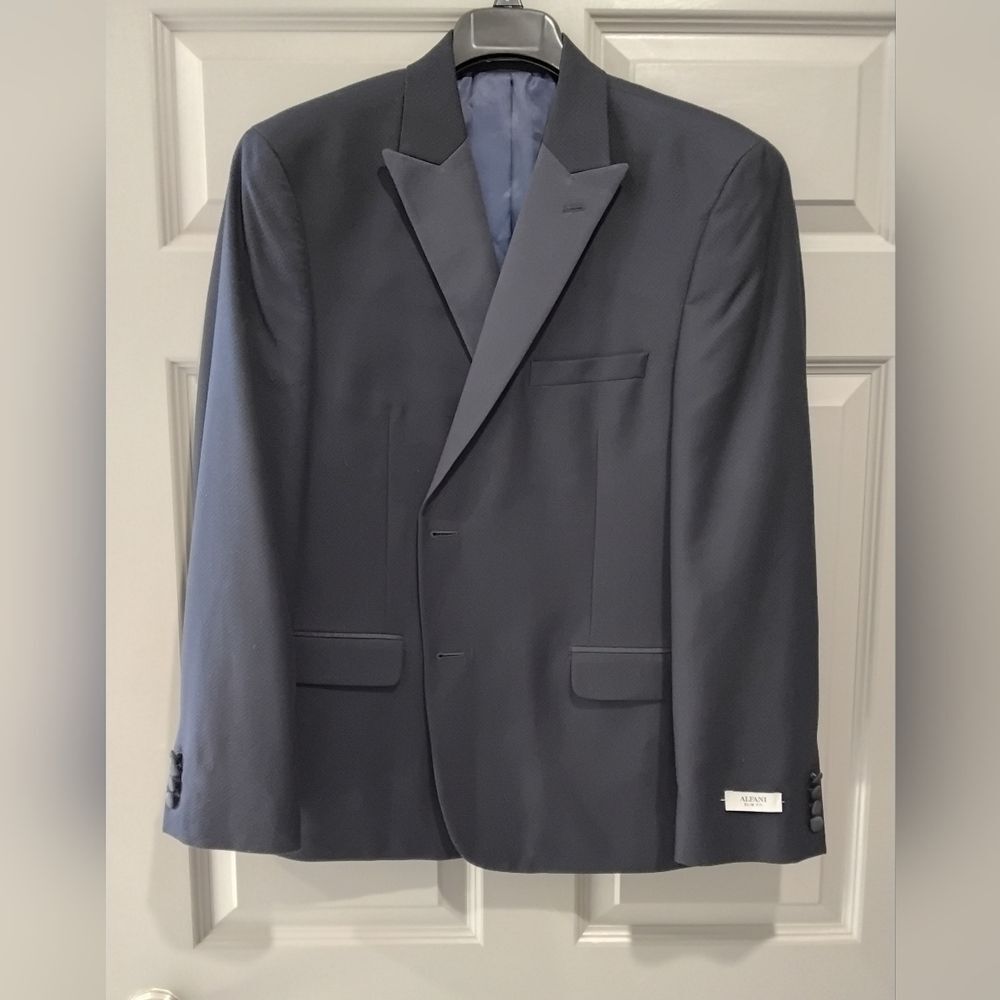 Alfani Midnight Blue Slim Fit Suit Jacket
